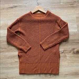 Arizona Jean Company Burnt Orange Crew Neck Sweater